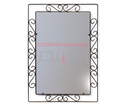 Зеркало Sheffilton Грация 628 B2-79/ черный/